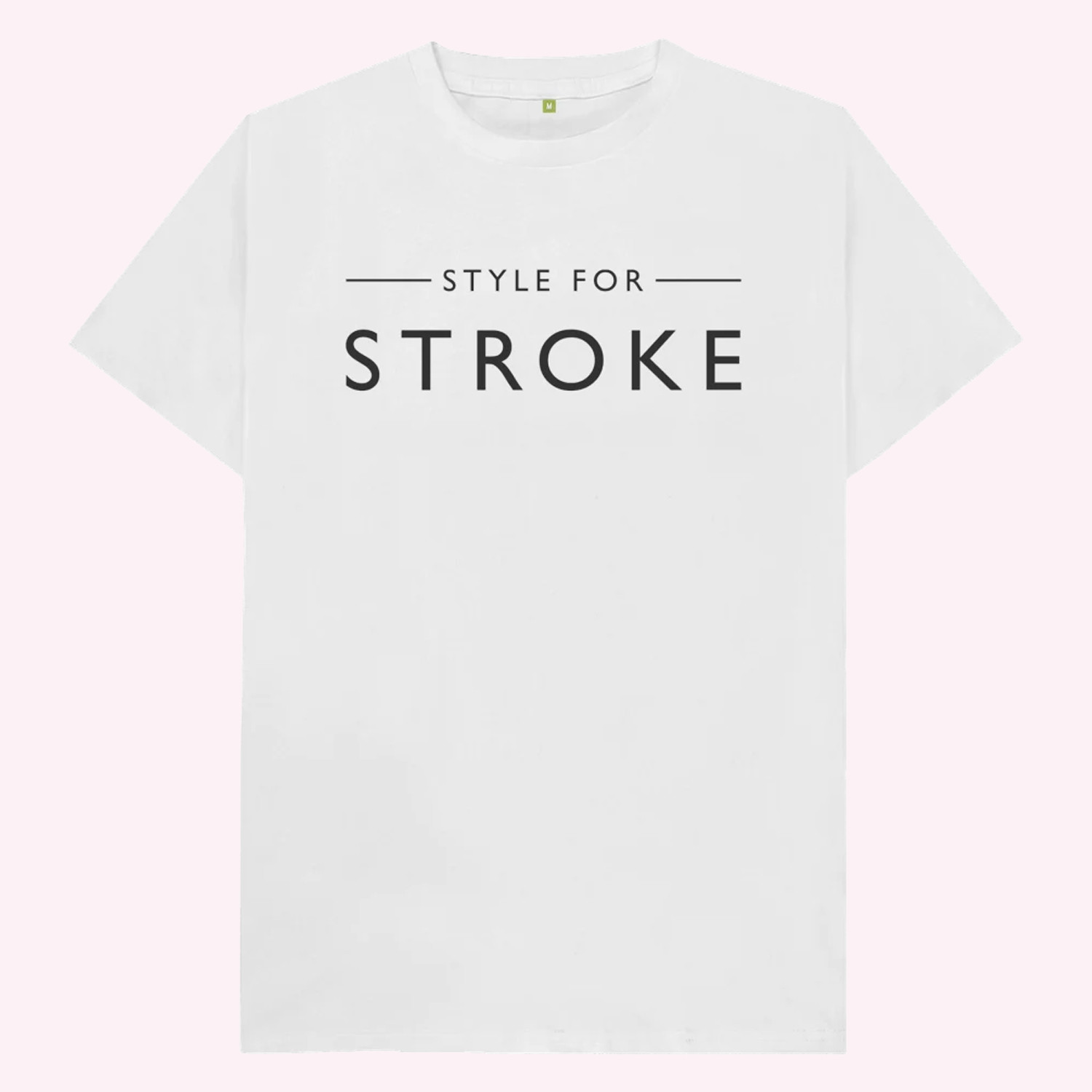 Style For Stroke Logo White T-shirt