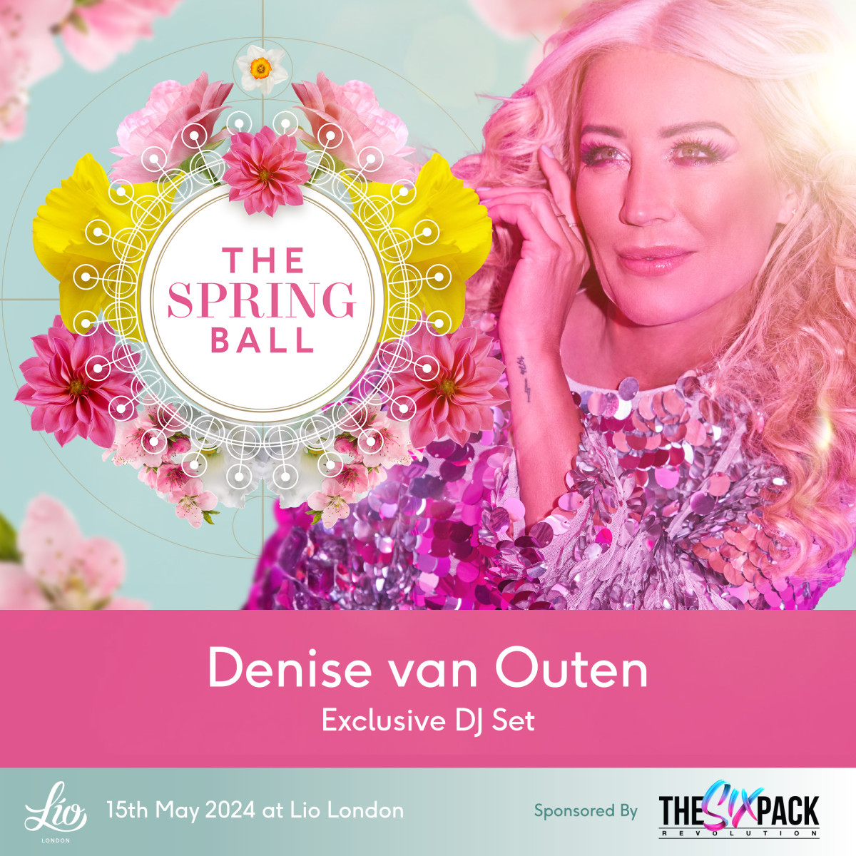 Denise Van Outen and Laura Pradelska join The Spring Ball line-up.